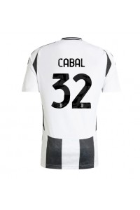 Juventus Juan Cabal #32 Voetbaltruitje Thuis tenue 2024-25 Korte Mouw